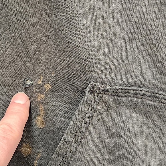 Carhartt Hoodie Mens L Rain Defender Rutland Thermal-Lined  Zip Front Sweatshirt - Picture 7 of 16